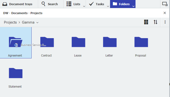 5 Drag and drop into a folder